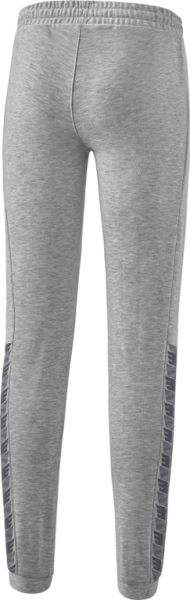 Sweathose Damen Hellgrau mit Kürzel