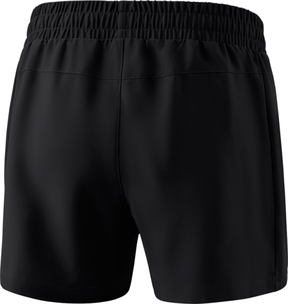 Shorts Damen Schwarz mit Kürzel