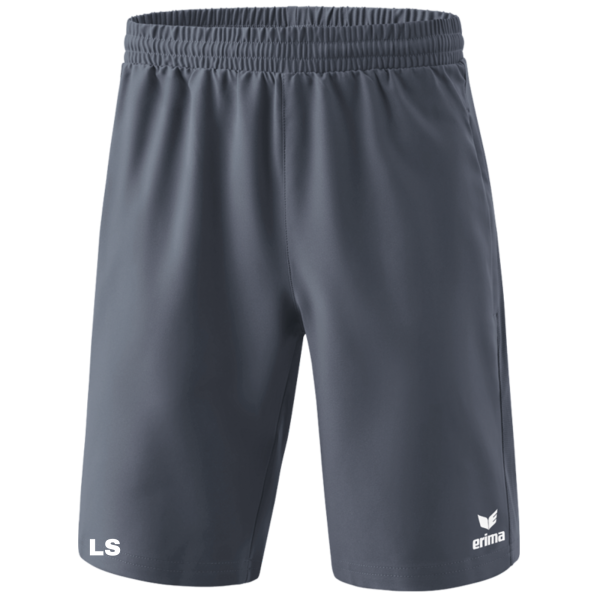 Shorts Damen Grau mit Kürzel